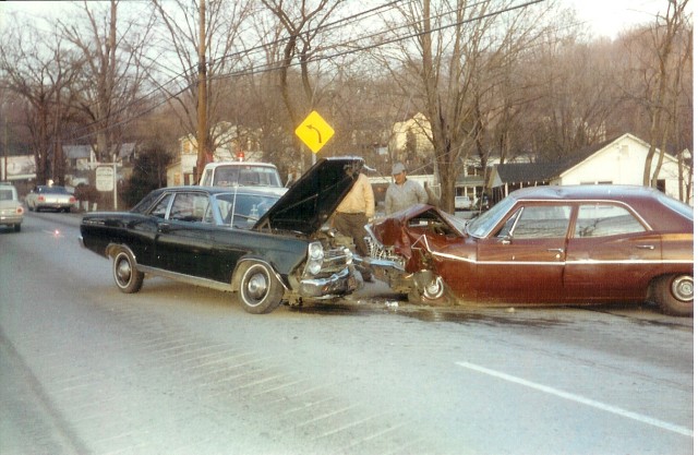 Route 6 & Regina Ave MVA On April 4, 1967